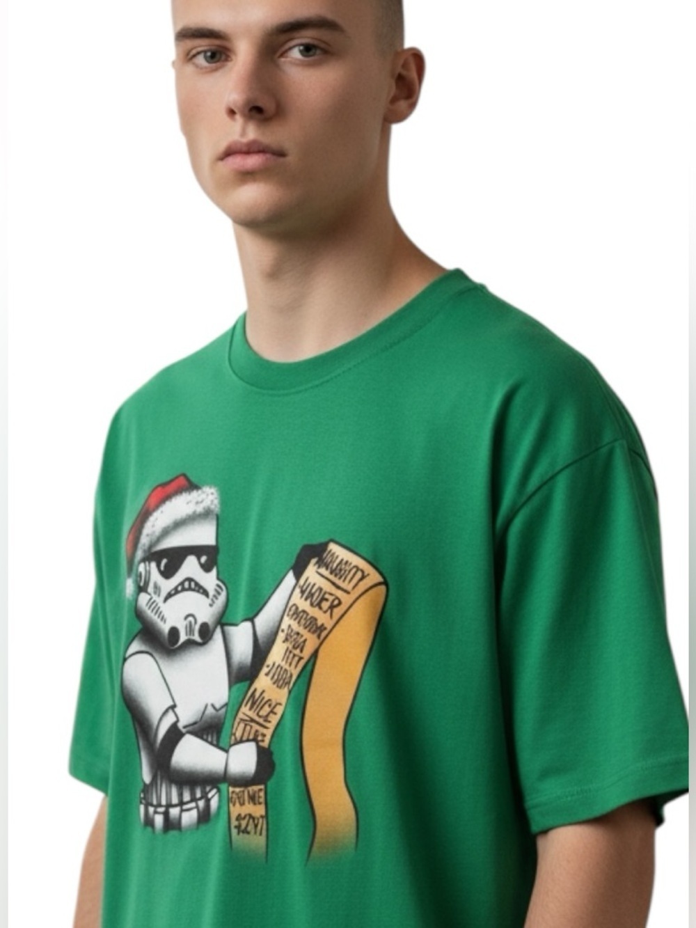 NWT Men’s Star Wars‎ Stormtrooper Christmas List T-Shirt